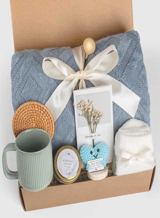 Anforsun Self Care Gifts Get Well Soon Gift Baskets for Women, Christmas Birthday Gifts for Women Care Package, Unique Sympathy Gift Baskets Spa Thinking of You Gifts Set for Mom Best Friend Sister Wife Her - Image 1